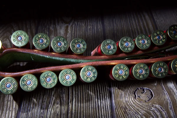 Bandoläret, jakt ammunition — Stockfoto