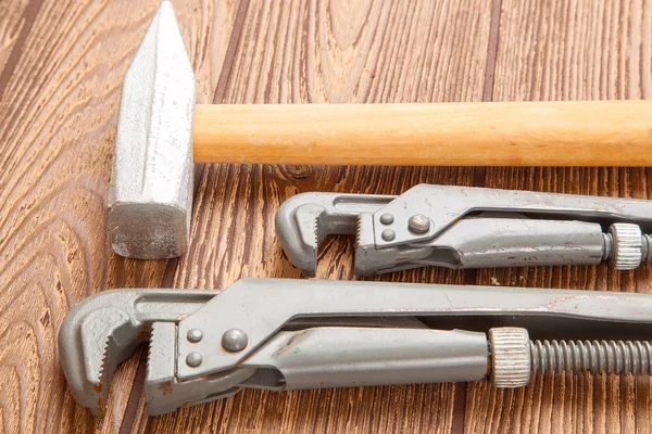 Hammer, pliers, tools — Stock Photo, Image