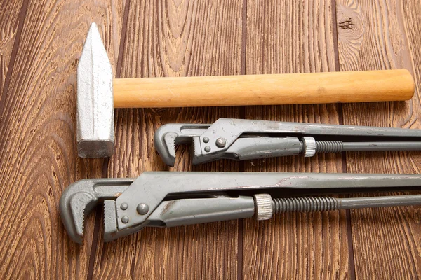 Hammer, pliers, tools — Stock Photo, Image