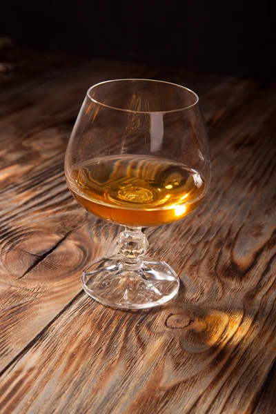 Glass of brandy — Stock Photo, Image