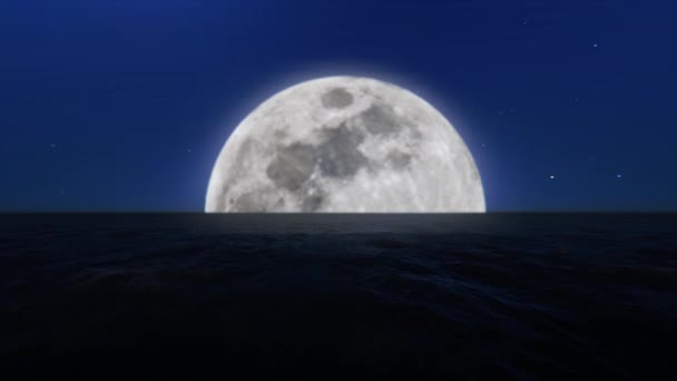Morze nocy — Wideo stockowe