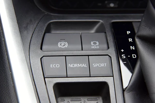 Panel Buttons Control Panel Car — Stock Photo, Image