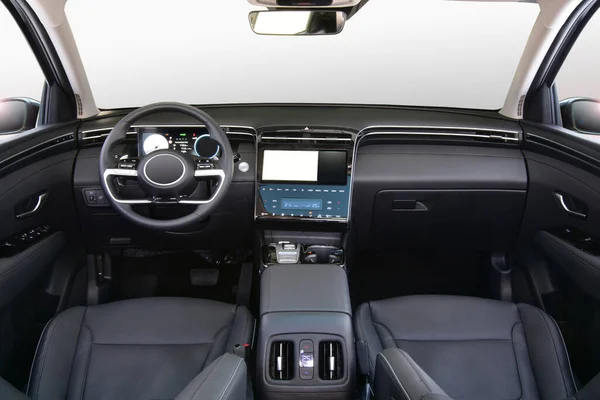 Dashboard Modern Suv — Stock Photo, Image