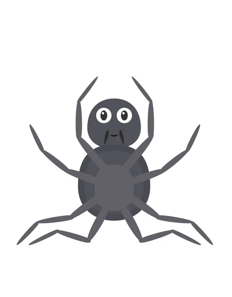 Funny spider character — Stock Vector