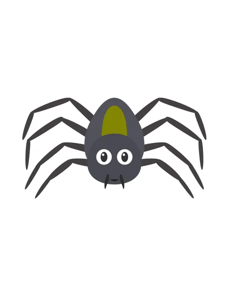 Carácter divertido de araña — Vector de stock