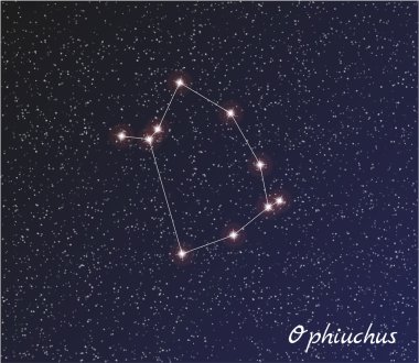 constellation ophiuchus clipart