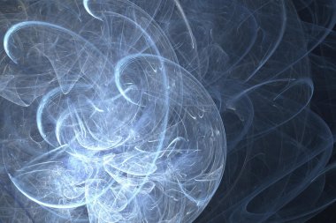 renkli dalgaların soyut fraktal arka plan