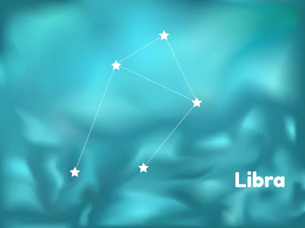 Constelación Libra — Archivo Imágenes Vectoriales