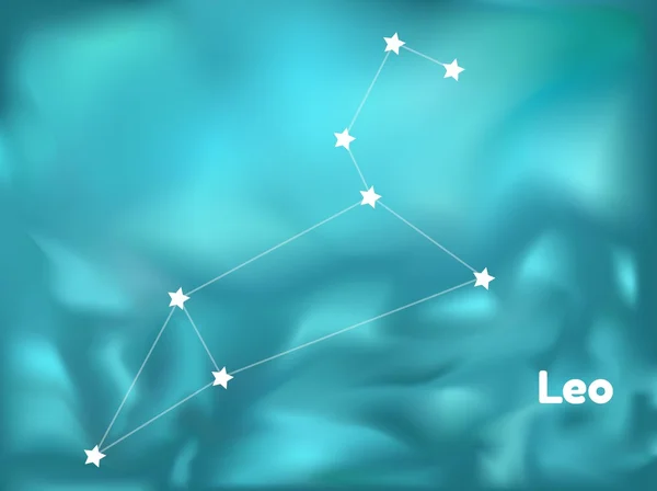 Constellation Leo — Stok Vektör