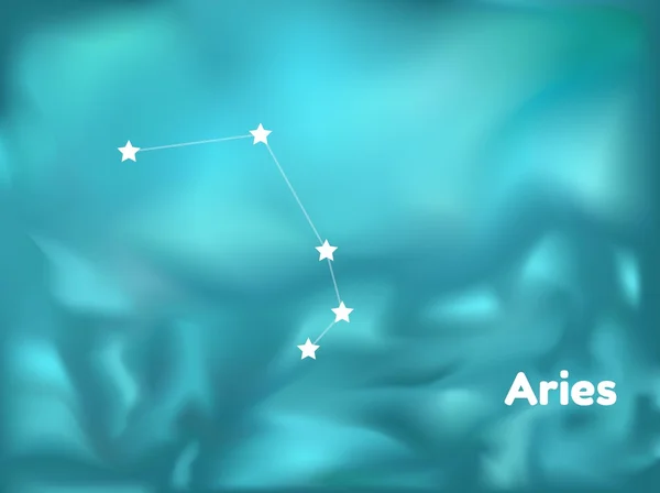 Constelación de Aries — Archivo Imágenes Vectoriales