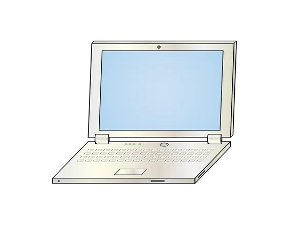 Laptop — Stock Vector