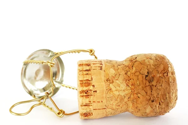 Cork from champagne bottle — Stock Photo, Image