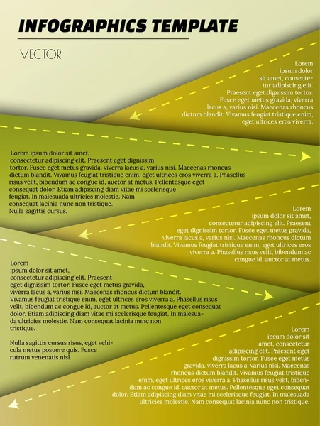Plantilla infográfica — Vector de stock