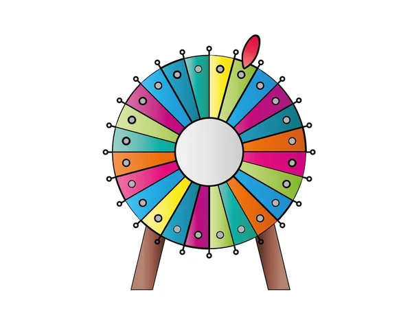 Roue de la fortune — Image vectorielle