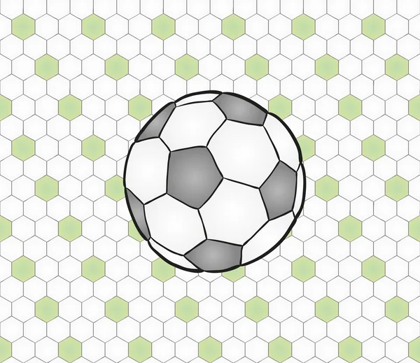 Pelota de fútbol — Archivo Imágenes Vectoriales
