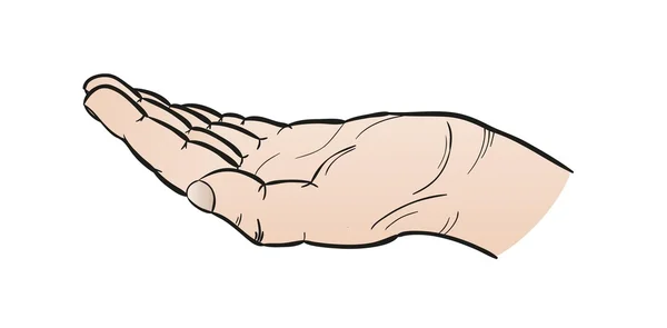Mano extendida imágenes de stock de arte vectorial | Depositphotos Mano extendida imágenes de stock de arte vectorial | Depositphotos