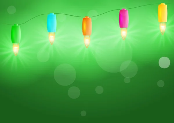 Lumières de Noël — Image vectorielle