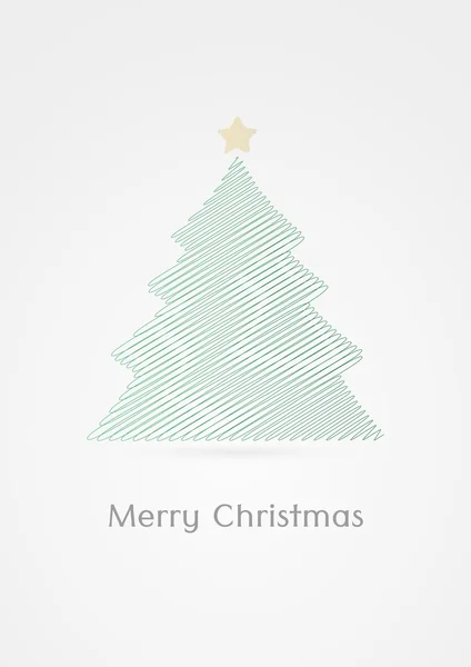 Merry christmas card — Stock Vector