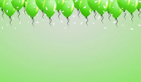 Balonlar üst — Stok Vektör