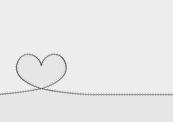 абстрактное заплаченное сердце
