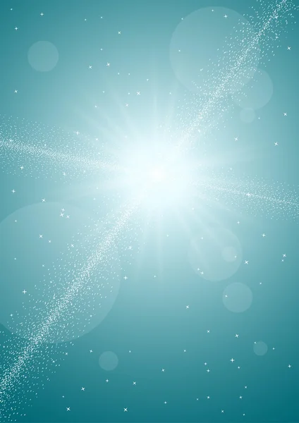 Étoile brillante lumières fond — Image vectorielle