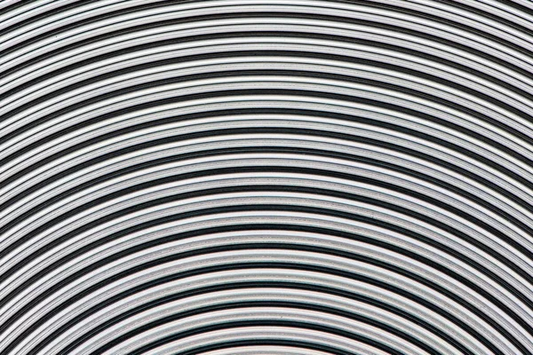 Superfície Metal Alumínio Com Padrão Espiral Textura Close Foto Fundo — Fotografia de Stock