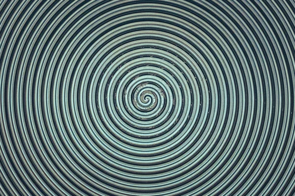 Алюминиевая Поверхность Металла Спиральным Рисунком Текстуры Крупным Планом — стоковое фото