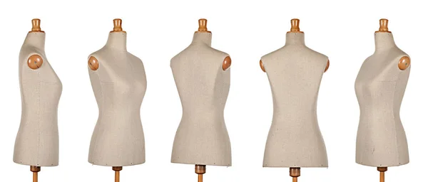 Beyaz arka planda manken. Bagaj mankeni.