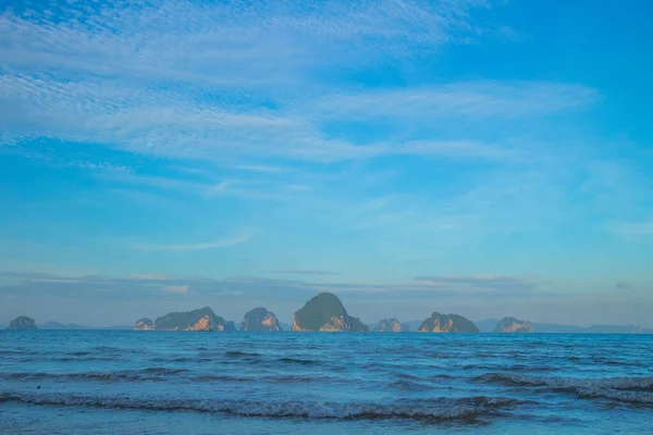 位于安达曼海的泰国著名海滩 香港岛及克拉比省天气晴朗 — 图库照片