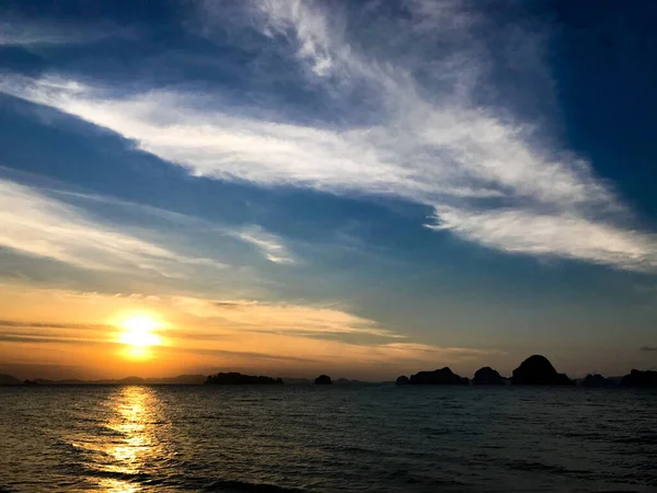 Pulau Hong Dan Provinsi Krabi Pantai Terkenal Thailand Laut Andaman — Stok Foto