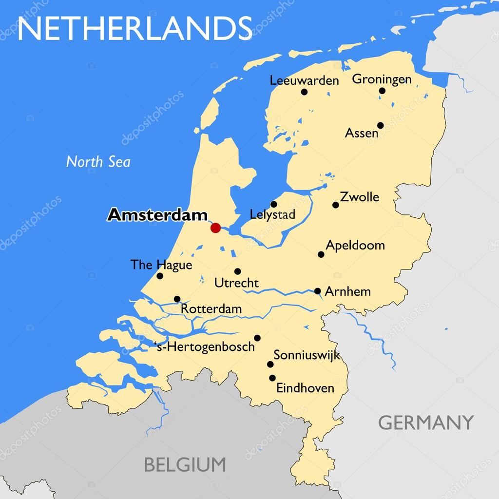 kaart van Nederland — Stockvector © lynx_v #70410863 kaart van Nederland — Stockvector © lynx_v #70410863