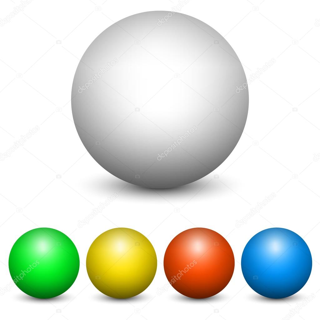 Vector ball icons