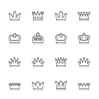 taç Icon set