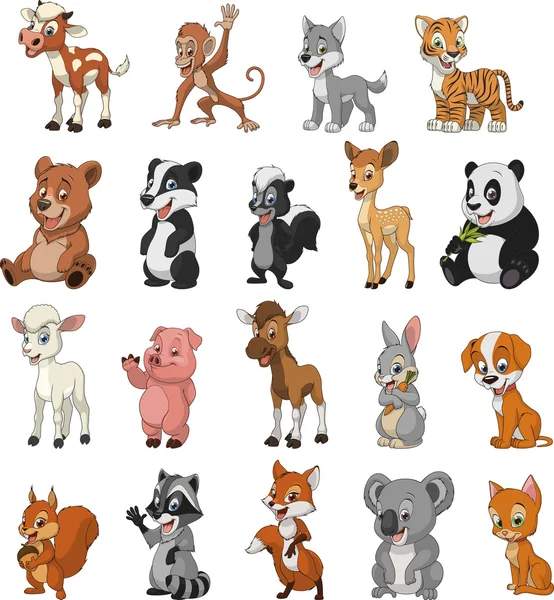 Komik çocuklar hayvanlar