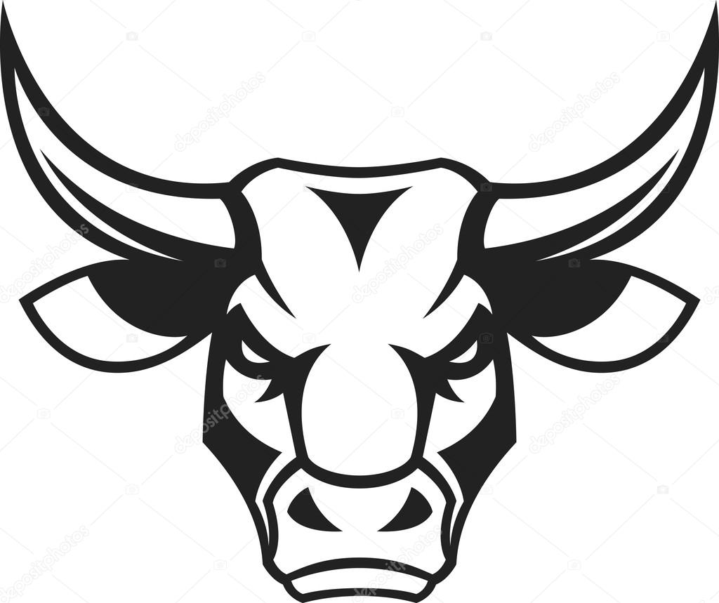 This is a picture of Handy Bull Head Drawing It's just a graphic of Handy Bull Head Drawing