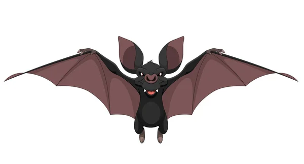 Sorriso de morcego engraçado —  Vetores de Stock