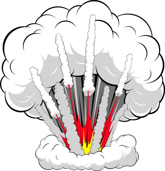 EXPLOSIÓN CÓNICA — Vector de stock