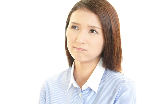 Woman angry — Stock Photo, Image