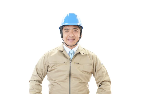 Trabajador sonriente — Foto de Stock