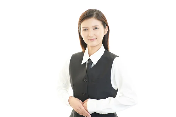 Female employees of smile — Stock Photo, Image