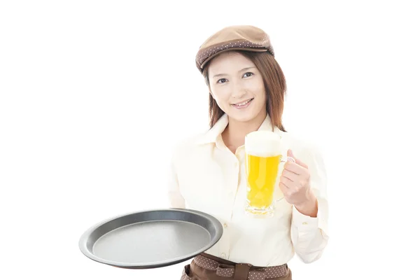 stock image Working waitress