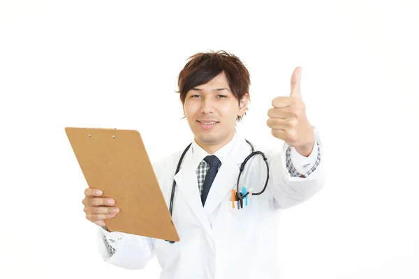アジアの医療医師の笑みを浮かべてください。 — ストック写真