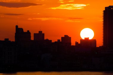 günbatımı Havana, Küba