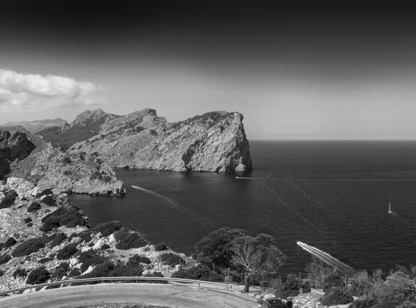 Top View Cap Formentor Spanish Majorca Island — Stock Photo, Image