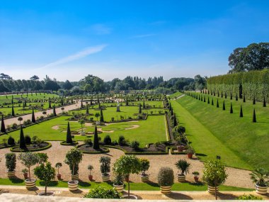 London, Büyük Britanya - 5 Eylül 2004: ferman Garden'da Hamp