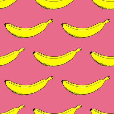 Hand Drawn Seamless Fruits Pattern