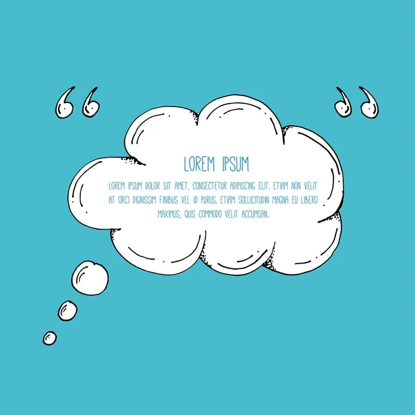 Hand Drawn Quote Template