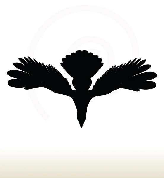 Silueta de águila — Archivo Imágenes Vectoriales