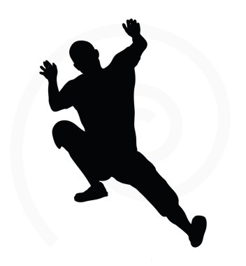 üst düzey dağcı adam siluet çizimi