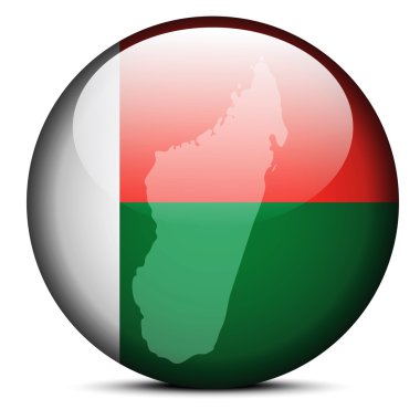 Madagaskar bayrağı düğmesini göster